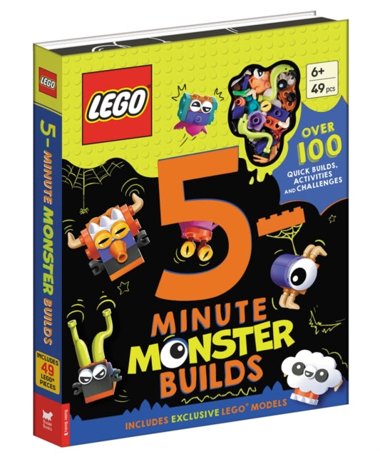 LEGO®: 5-Minute Monster Builds (with exclusive LEGO models and over 100 activities and challenges)-9781837251803