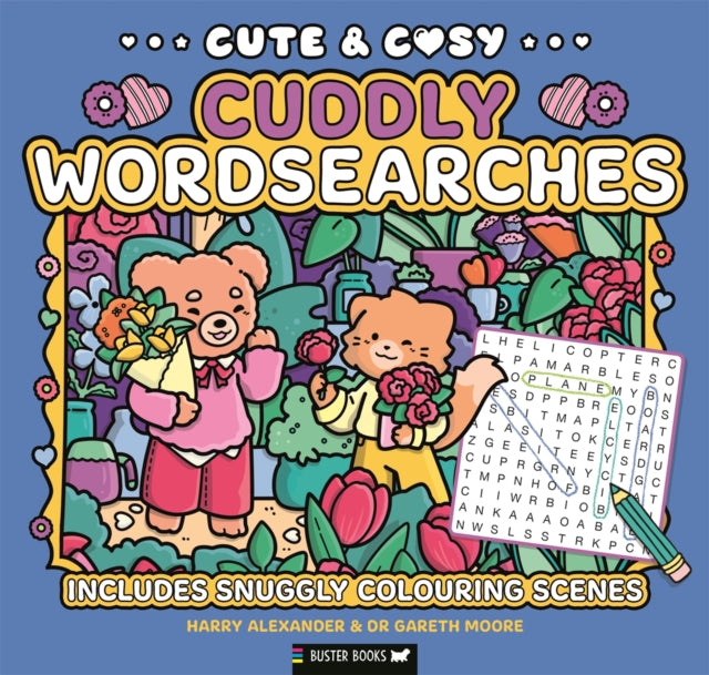 Cute & Cosy Cuddly Wordsearches : Includes Snuggly Colouring Scenes-9781837252015