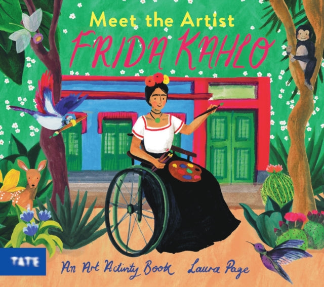 Meet the Artist: Frida Kahlo : An Art Activity Book-9781917055192