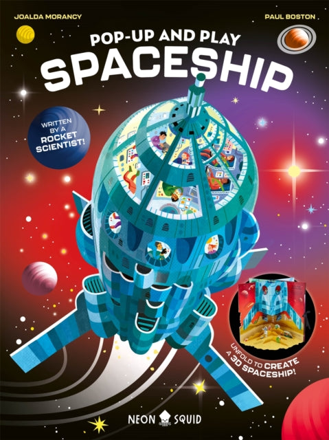 Pop-Up and Play Spaceship : Unfold to Create Your Very Own 3D Spaceship!-9781917069083