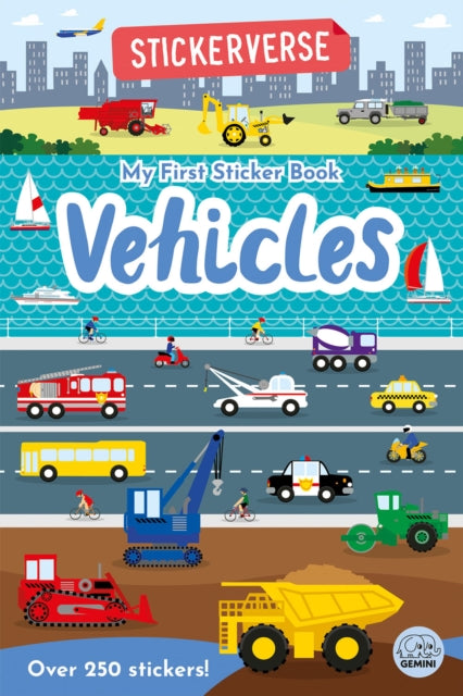 Stickerverse - My First Sticker Book Vehicles-9781917082655