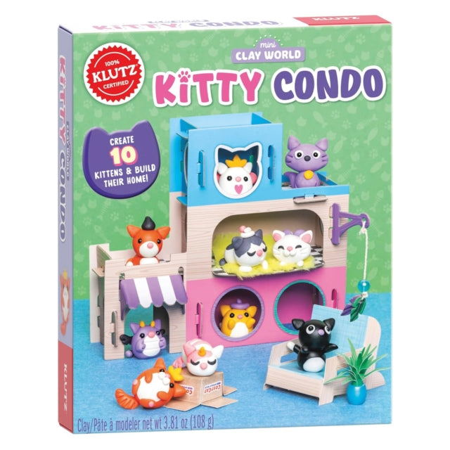 Mini Clay World Kitty Condo-9798225062712