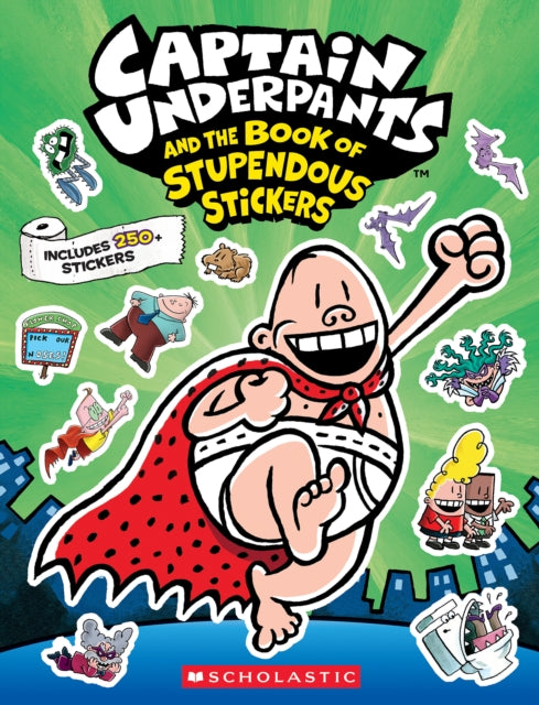 Captain Underpants: Sticker Book-9798225063108