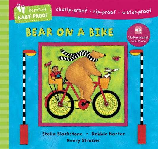 Barefoot Baby-Proof: Bear on a Bike-9798888593141