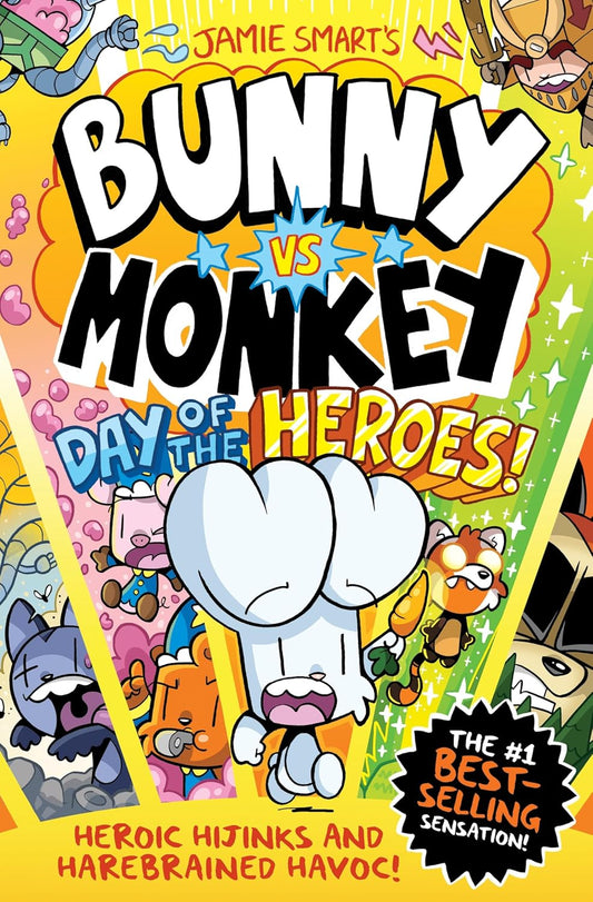 PRE-ORDER: Bunny vs Monkey: Day of the Heroes!