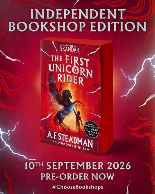 PRE-ORDER: The First Unicorn Rider (Indie Exclusive Paperback Edition)