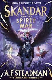 Skandar and the Spirit War by A.F. Steadman (Indie EXCLUSIVE PAPERBACK Edition)