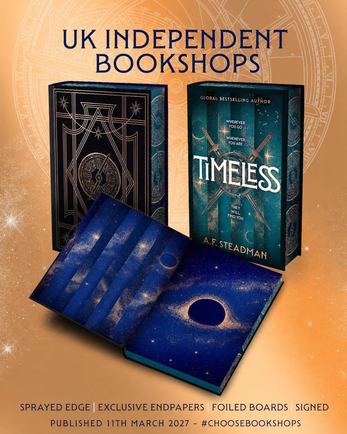 PRE-ORDER: Timeless (Adult Fiction by A.F. Steadman) Indie Exclusive Edition