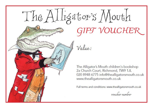The Alligator's Mouth physical gift card (post/collection)